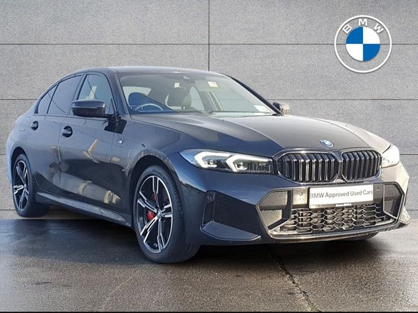 BMW 3-Series Saloon, Petrol Plug-in Hybrid, 2025, Black