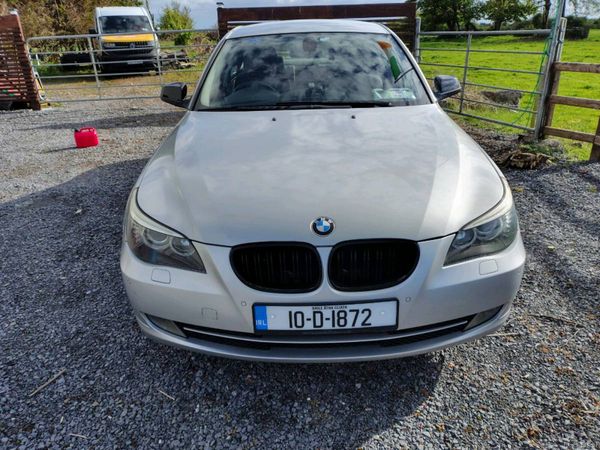 BMW 5-Series Saloon, Diesel, 2010, Silver