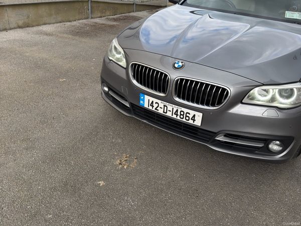 BMW 5-Series Saloon, Diesel, 2014, Grey