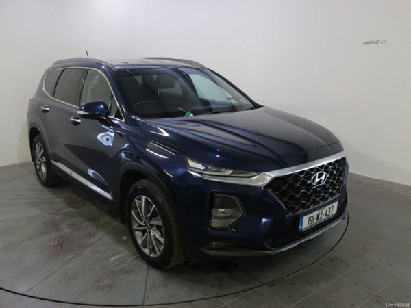 Hyundai Santa Fe SUV, Diesel, 2019, Blue