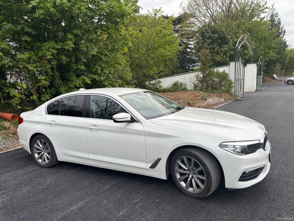 BMW 5-Series Saloon, Diesel, 2020, White