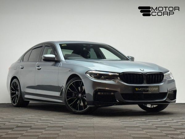 BMW 5-Series Saloon, Petrol Plug-in Hybrid, 2018, Blue