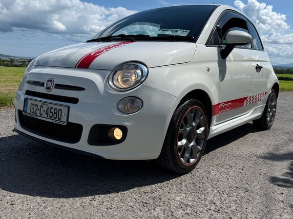 Fiat 500 Hatchback, Petrol, 2013, White