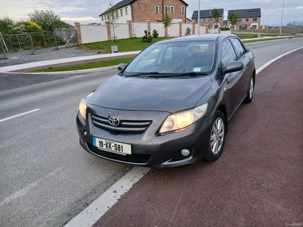 Toyota Corolla Saloon, Petrol, 2010, Grey