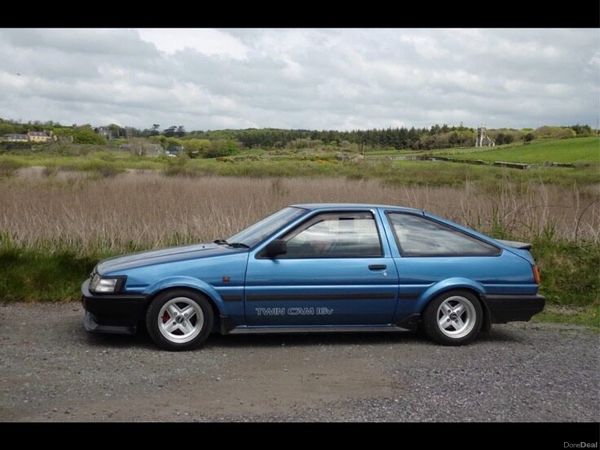 Toyota Corolla Coupe, Petrol, 1985, Blue