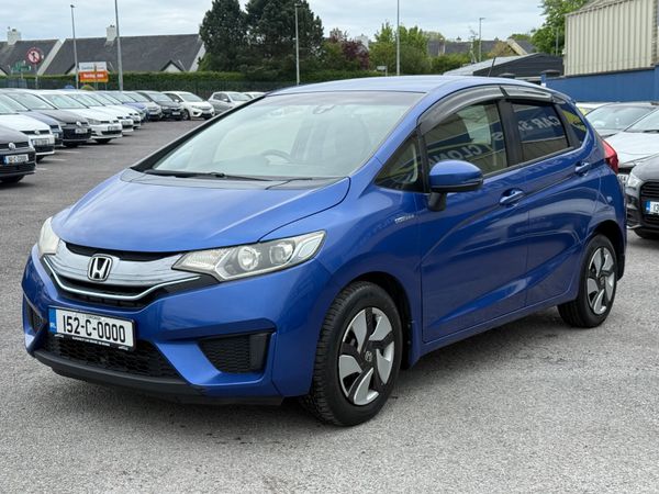 Honda Fit Hatchback, Petrol Hybrid, 2015, Blue