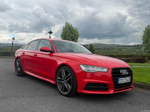 Audi A6 Saloon, Diesel, 2017, Red