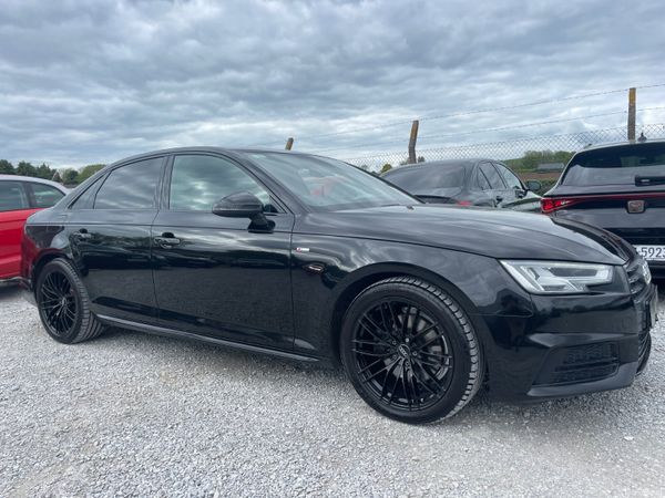 Audi A4 Saloon, Diesel, 2017, Black
