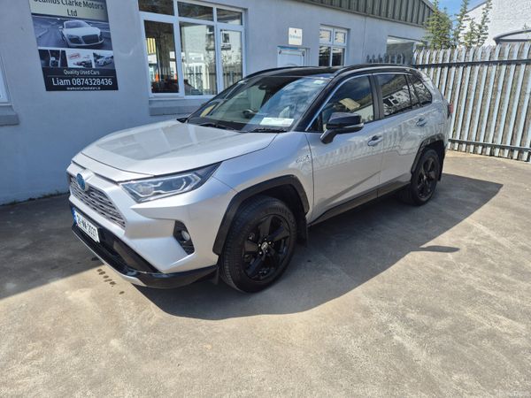 Toyota RAV4 SUV, Petrol Hybrid, 2021, Silver