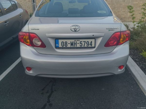 Toyota Corolla Saloon, Petrol, 2008, Silver