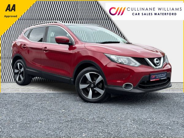 Nissan Qashqai SUV, Diesel, 2017, Red