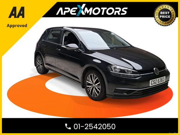 Volkswagen Golf Hatchback, Diesel, 2018, Black