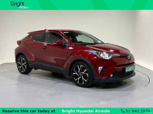 Toyota C-HR Hatchback, Petrol Hybrid, 2019, Red
