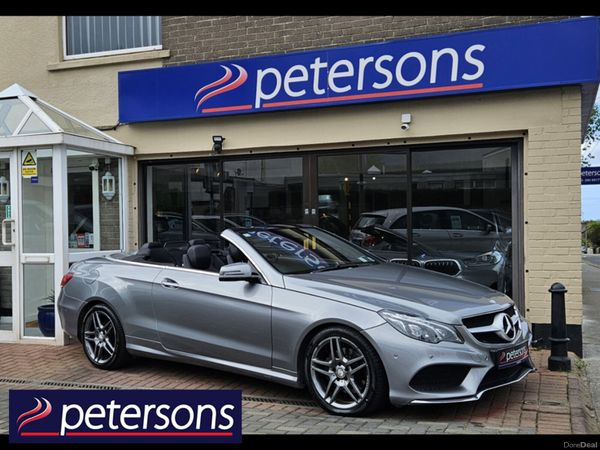 Mercedes-Benz E-Class Convertible, Diesel, 2015, Silver