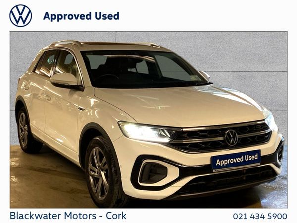 Volkswagen T-Roc SUV, Petrol, 2023, White