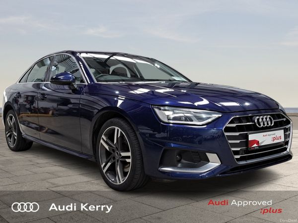 Audi A4 Saloon, Diesel, 2021, Blue