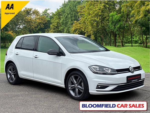 Volkswagen Golf Hatchback, Petrol, 2020, White