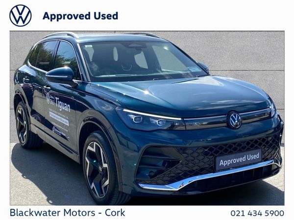 Volkswagen Tiguan SUV, Petrol Plug-in Hybrid, 2025, Blue