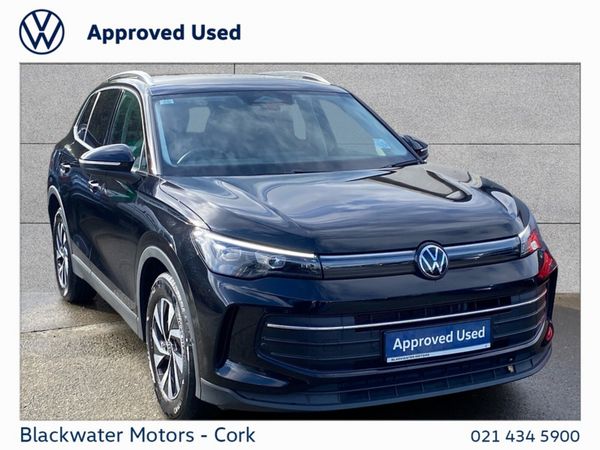 Volkswagen Tiguan SUV, Diesel, 2024, Black