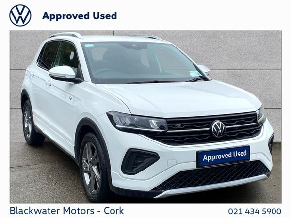 Volkswagen T-Cross SUV, Petrol, 2024, White