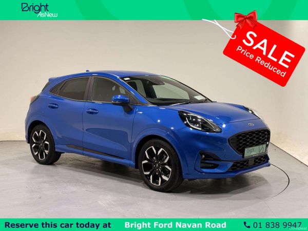 Ford Puma MPV, Petrol Hybrid, 2024, Blue