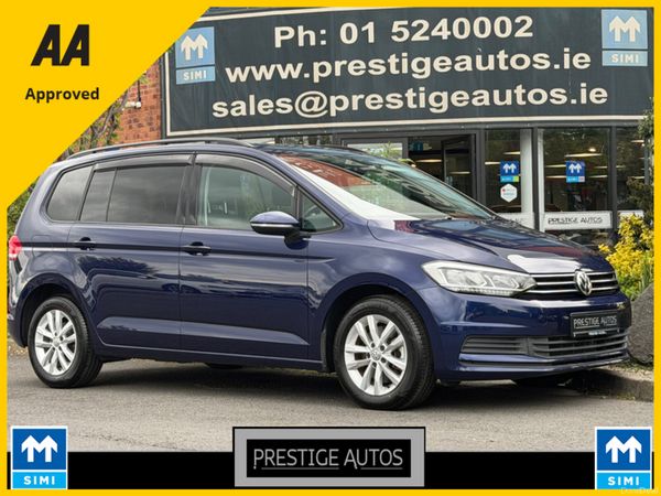 Volkswagen Touran MPV, Petrol, 2017, Blue