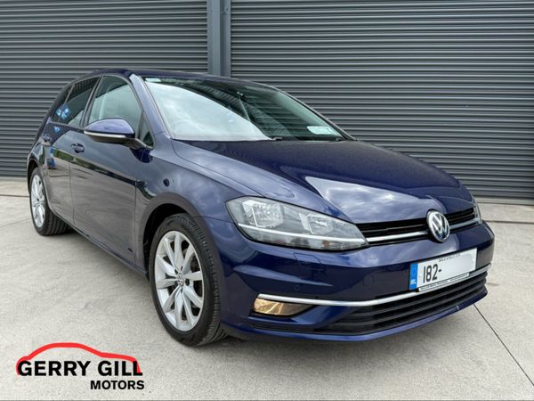Volkswagen Golf Hatchback, Diesel, 2018, Blue