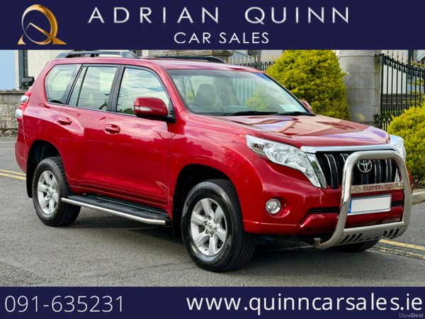Toyota Land Cruiser SUV, Diesel, 2017, Red