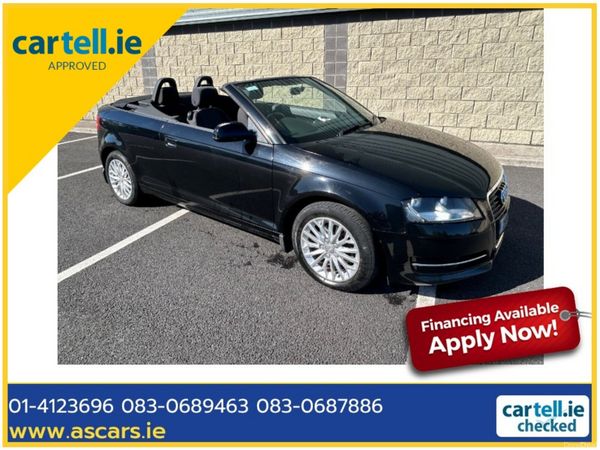 Audi A3 Convertible, Petrol, 2011, Black