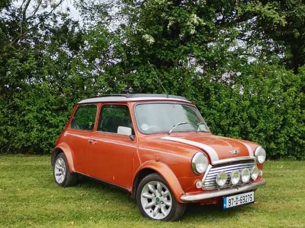 Austin Cooper Saloon, Petrol, 1997, Orange