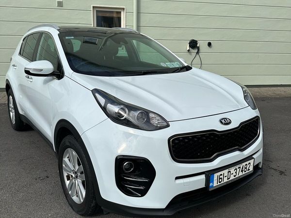 Kia Sportage SUV, Diesel, 2016, White