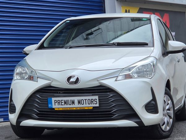 Toyota Vitz Hatchback, Petrol, 2018, White