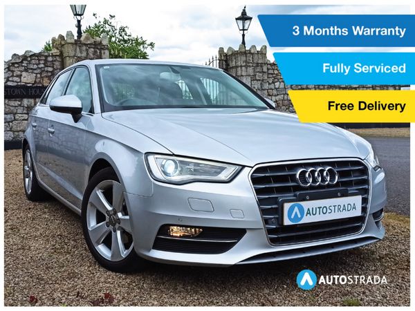 Audi A3 Hatchback, Petrol, 2013, Silver