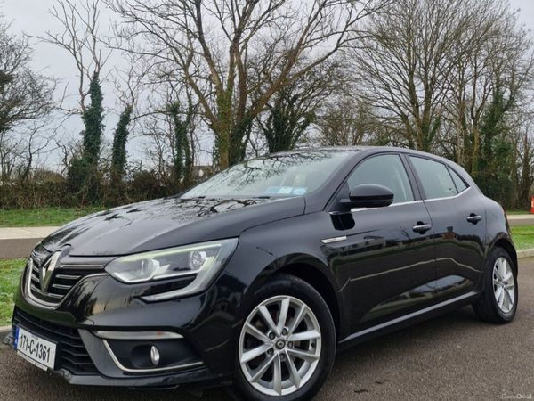 Renault Megane Hatchback, Diesel, 2017, Black