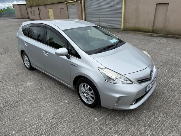 Toyota Prius MPV, Petrol Hybrid, 2014, Silver