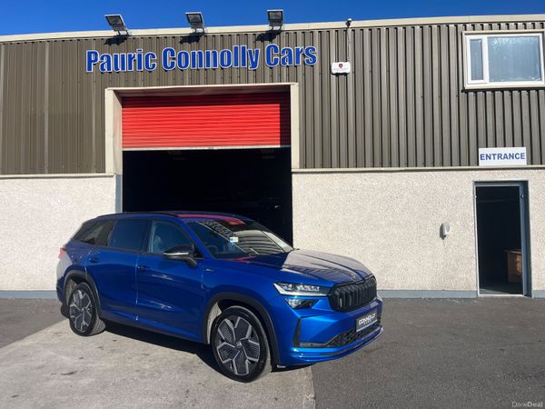 Skoda Kodiaq SUV, Petrol Plug-in Hybrid, 2025, Red