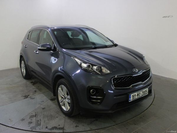 Kia Sportage SUV, Diesel, 2018, Blue