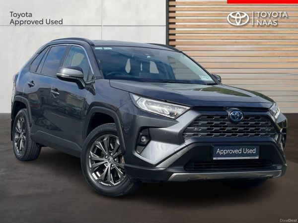 Toyota RAV4 SUV, Petrol Hybrid, 2023, Grey