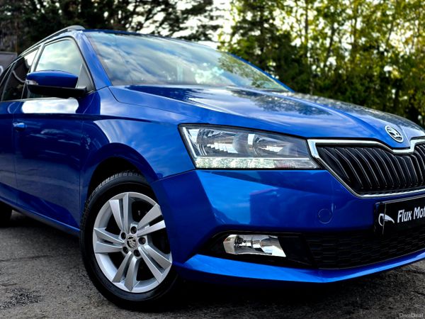 Skoda Fabia Estate, Petrol, 2020, Blue