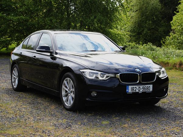 BMW 3-Series Saloon, Diesel, 2018, Black