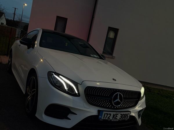 Mercedes-Benz E-Class Coupe, Diesel, 2017, White