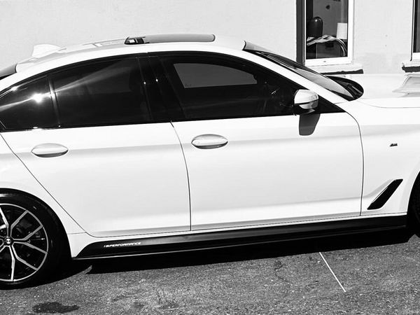 BMW 5-Series Saloon, Diesel, 2019, White
