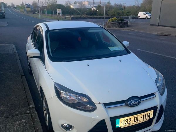 Ford Focus Hatchback, Diesel, 2013, White