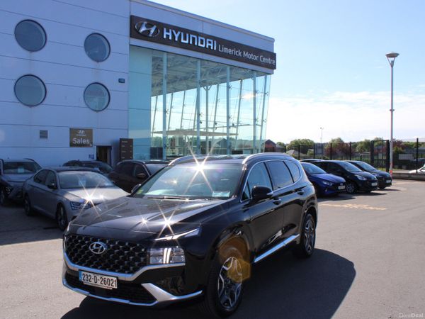 Hyundai Santa Fe SUV, Petrol Plug-in Hybrid, 2023, Black