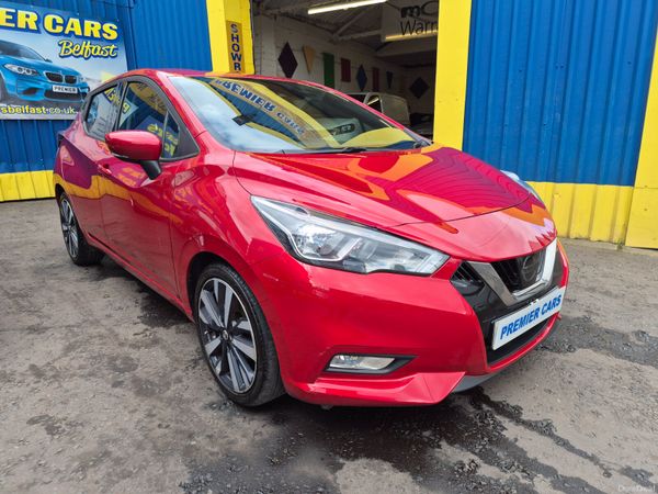 Nissan Micra Hatchback, Petrol, 2019, Red