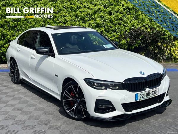 BMW 3-Series Saloon, Petrol Plug-in Hybrid, 2022, White