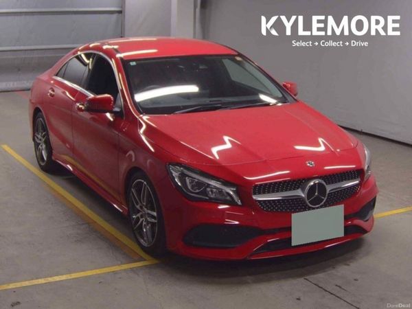 Mercedes-Benz CLA Saloon, Petrol, 2018, Red