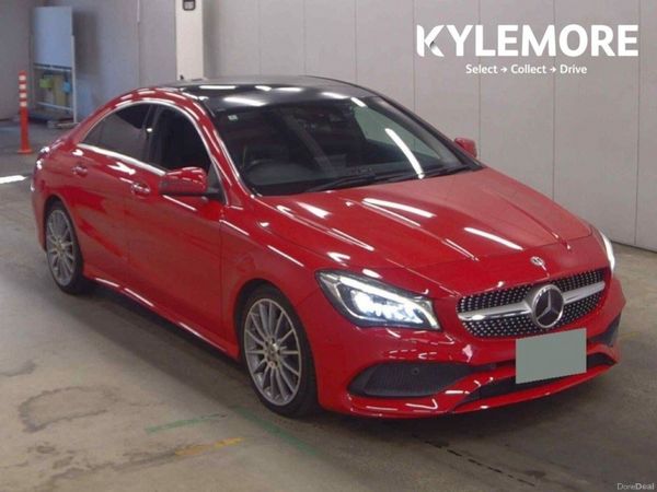 Mercedes-Benz CLA Saloon, Petrol, 2018, Red