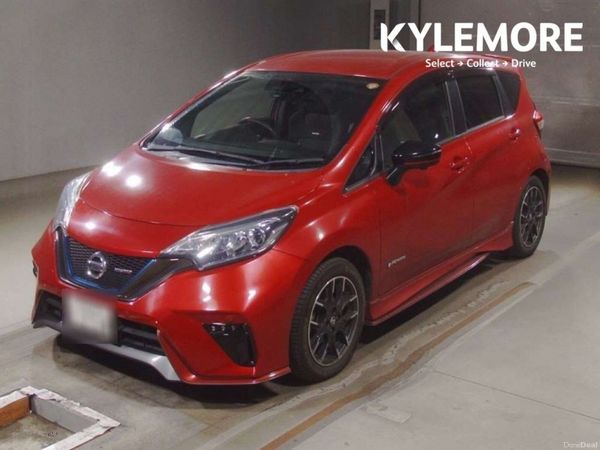 Nissan Note Hatchback, Petrol Hybrid, 2018, Red