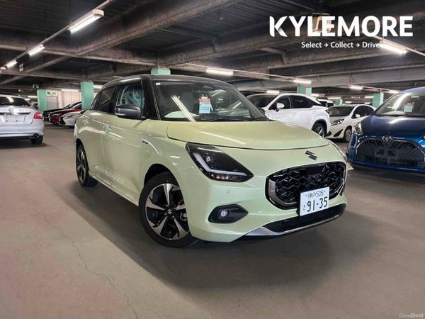 Suzuki Swift Hatchback, Petrol Hybrid, 2024, Green